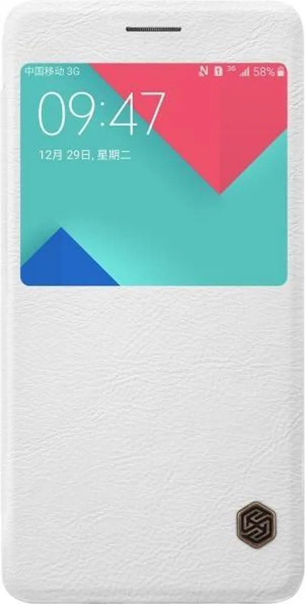 Nillkin Qin Series View Window Hoes Samsung Galaxy A5 (2016) Wit - A510F11312102 - afbeelding 2 van 6