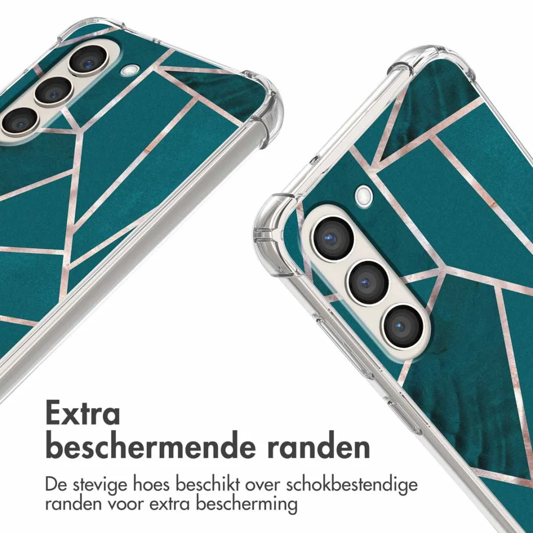Imoshion Hoesje Samsung Galaxy S23 Plus - Petrol Green Graphic