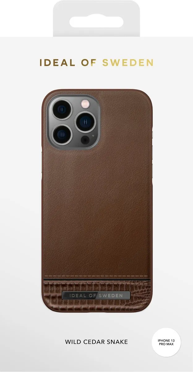 iDeal of Sweden Atelier Case Unity iPhone 13 Pro Max - Wild Cedar Snake - afbeelding 6 van 6