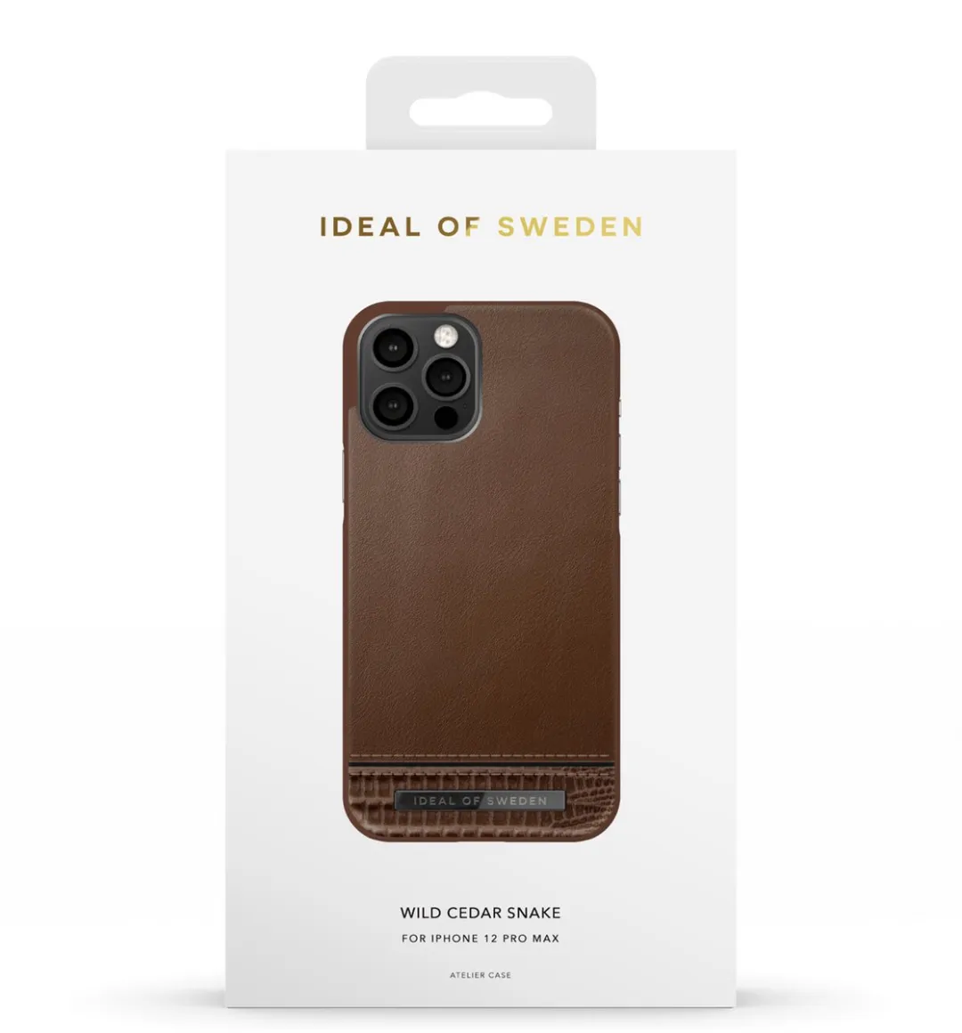 iDeal of Sweden Atelier Case Unity iPhone 13 Pro Max - Wild Cedar Snake - afbeelding 4 van 6