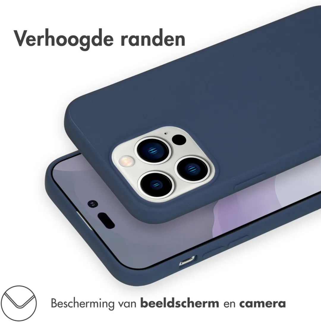 Imoshion Hoesje iPhone 14 Pro Max - Donkerblauw