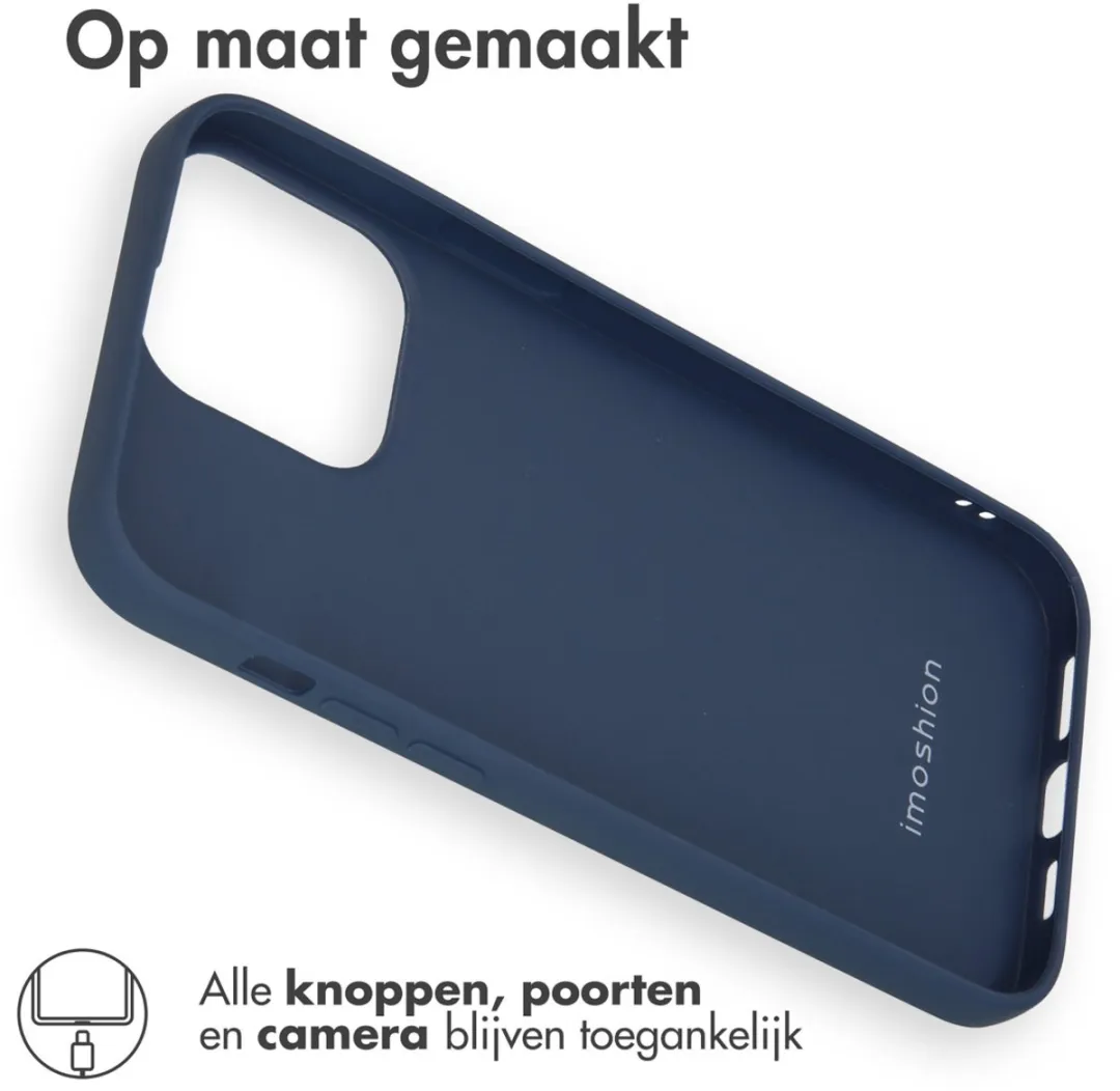 Imoshion Hoesje iPhone 14 Pro Max - Donkerblauw