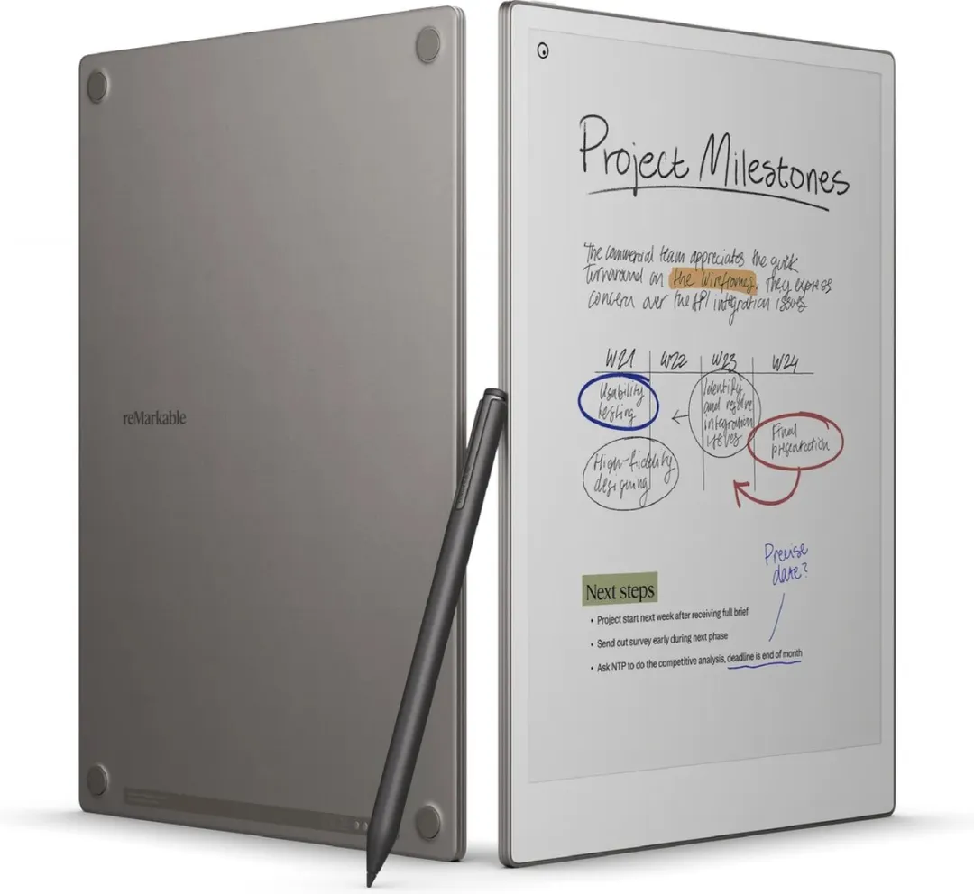 Remarkable Paper Pro 709004525002 Tablet - 64GB - Grijze Hoes