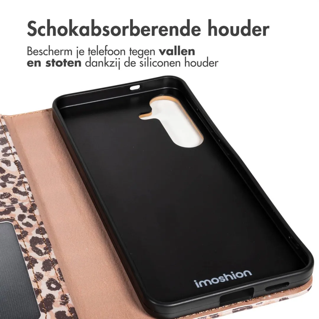 Imoshion Hoesje Samsung Galaxy S25 FE - Leopard Mood - 3 Pasjes
