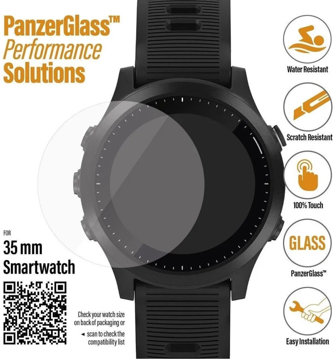 PanzerGlass Screenprotector Garmin Forerunner 245 38mm