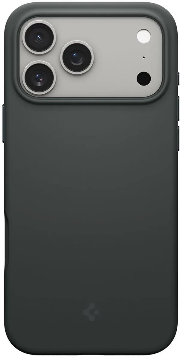 Spigen Silicone Fit MagSafe Hoesje iPhone 17 Pro - Zwart