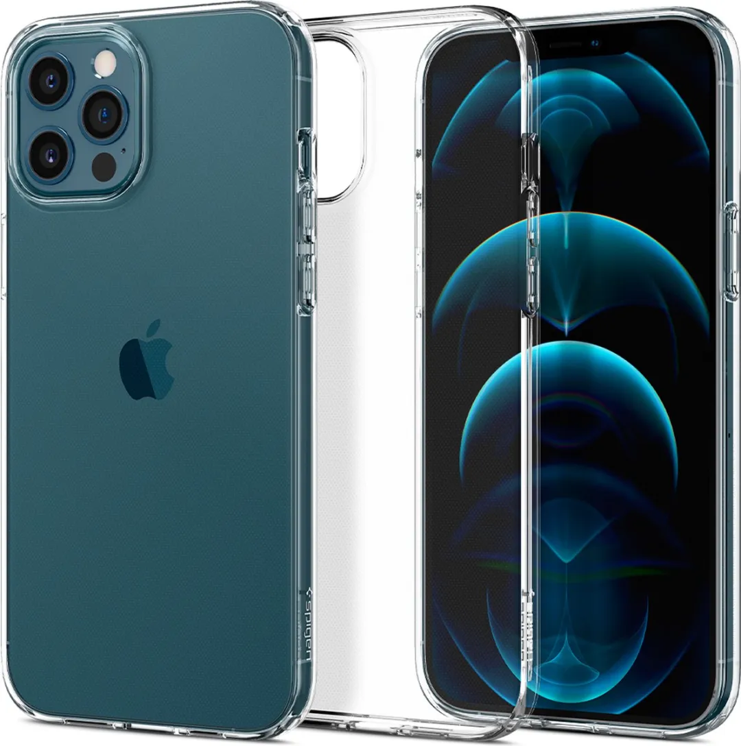 Spigen Liquid Crystal TPU Hoesje 43441 - iPhone 12/12 Pro - Transparant