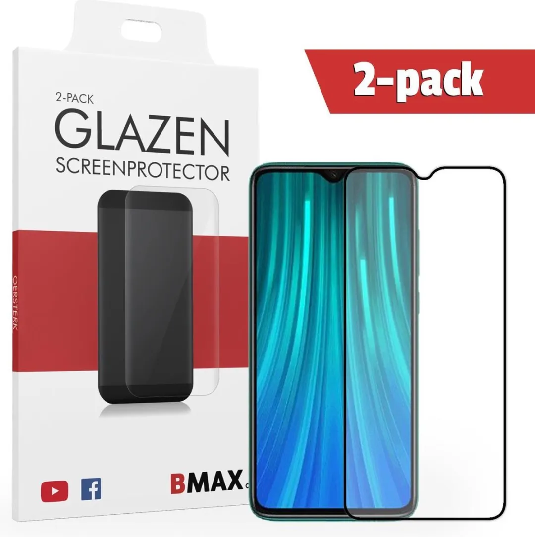 BMAX Glazen Screenprotector Xiaomi Redmi Note 8 Pro