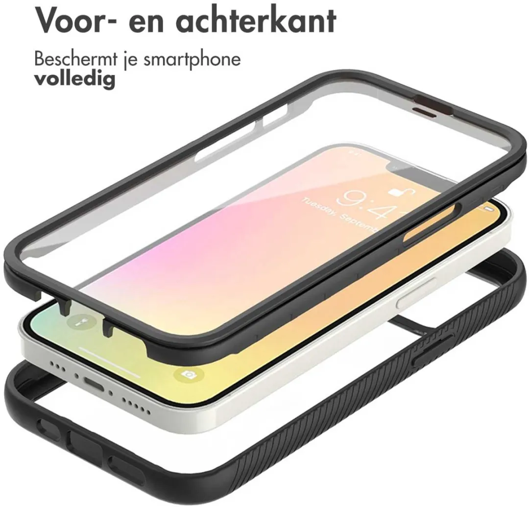 Imoshion Hoesje iPhone 13 - 360° Beschermend - Zwart