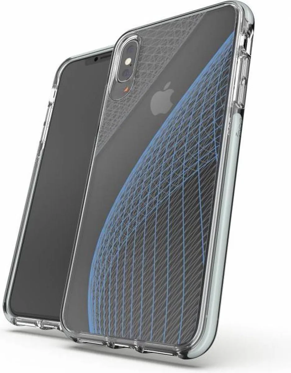 Gear4 Victoria iPhone XS Max Hoesje - Transparant - Multi - afbeelding 6 van 6