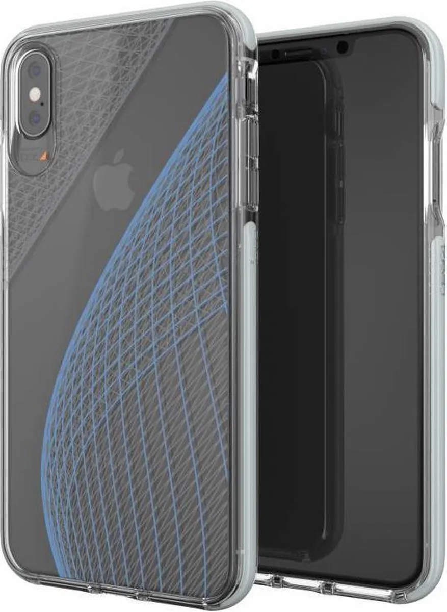 Gear4 Victoria iPhone XS Max Hoesje - Transparant - Multi - afbeelding 2 van 6
