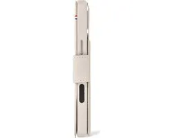 Decoded Leren Wallet Case DEC-IP16-LWC-CLB - iPhone 16 - 3 Pasjes - Clay Beige