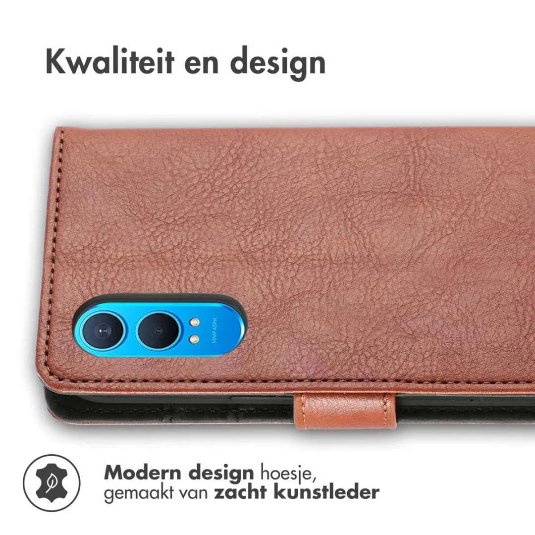Imoshion Hoesje OnePlus Nord CE 4 Lite 5G - 3 Pasjes - Bruin