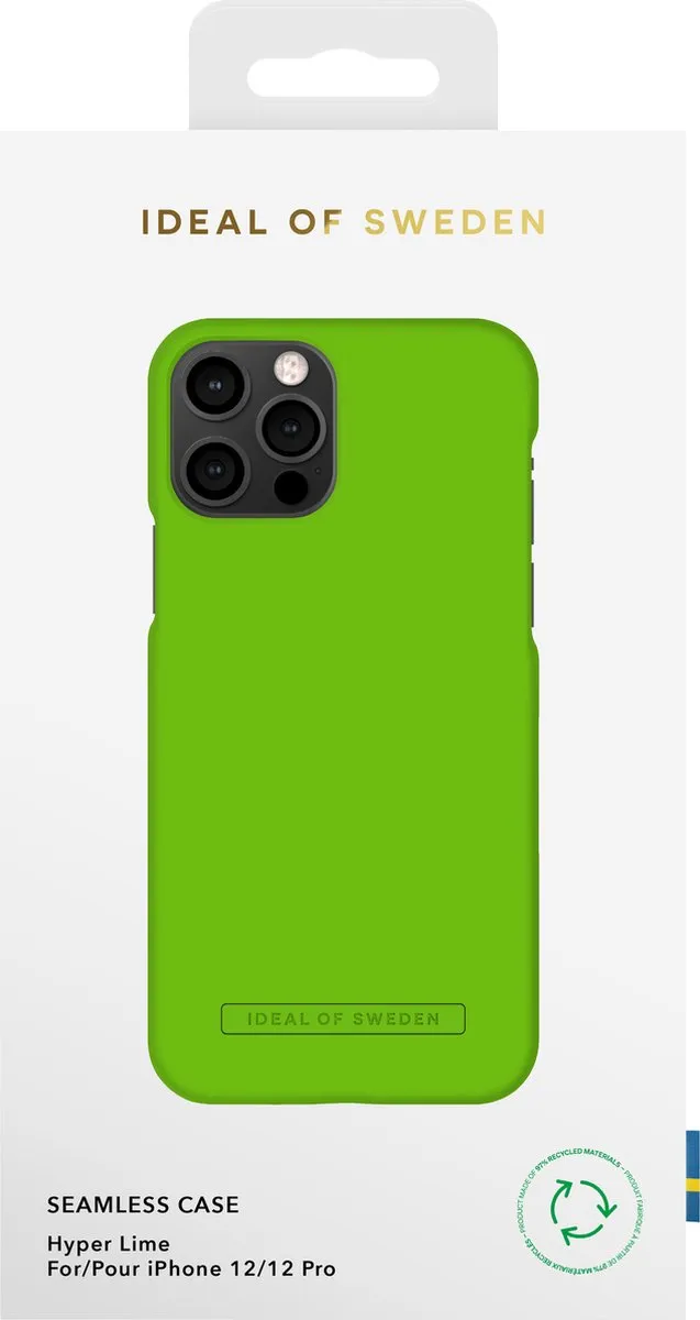 iDeal of Sweden Fashion Case Seamless iPhone 12/12 Pro - Hyper Lime