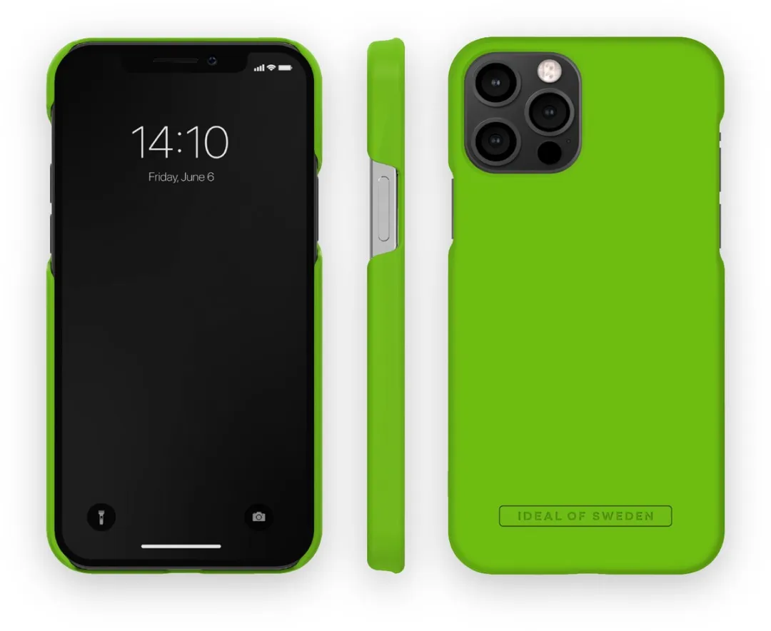 iDeal of Sweden Fashion Case Seamless iPhone 12/12 Pro - Hyper Lime