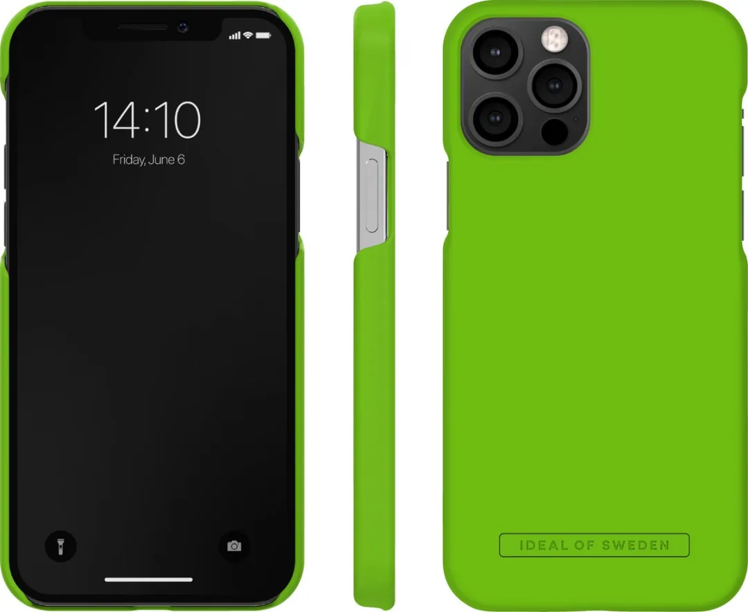 iDeal of Sweden Fashion Case Seamless iPhone 12/12 Pro - Hyper Lime