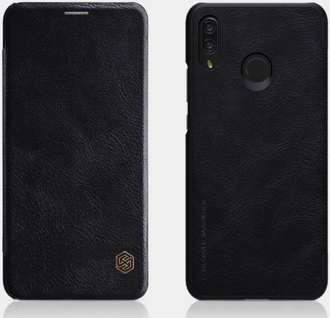 Nillkin Qin Series Flip Hoesje Huawei P Smart Plus PSP16259401 - Zwart - afbeelding 4 van 6