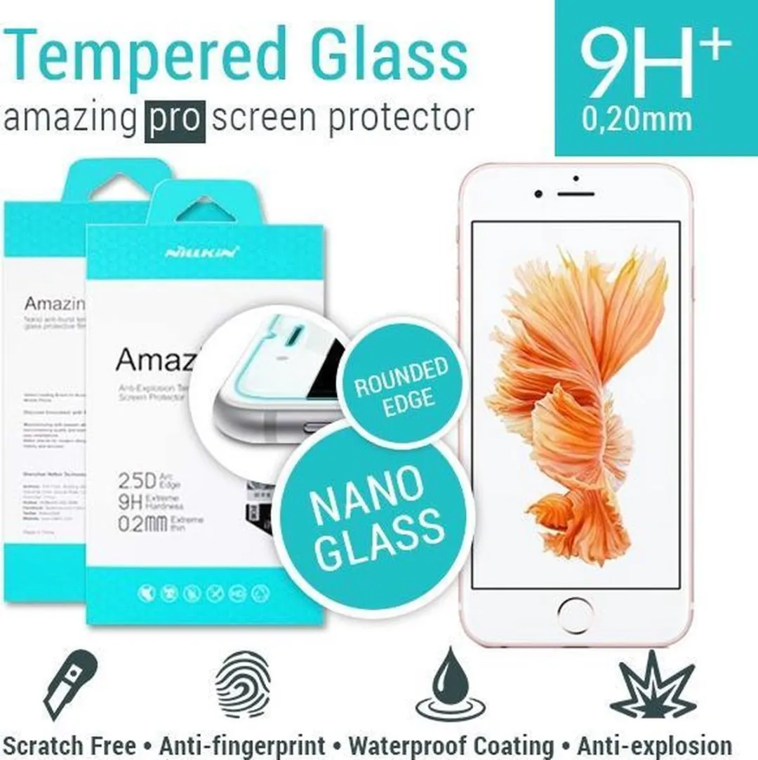 Nillkin Amazing H+ PRO iPhone 6/6s Plus Schermbeschermer - 9H