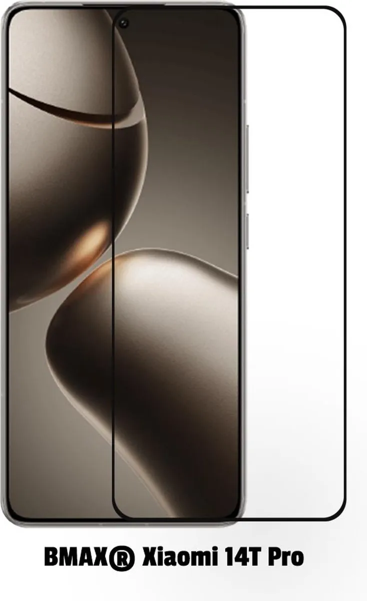 BMAX Screenprotector Xiaomi 14T Pro 2 Stuks - Zwart