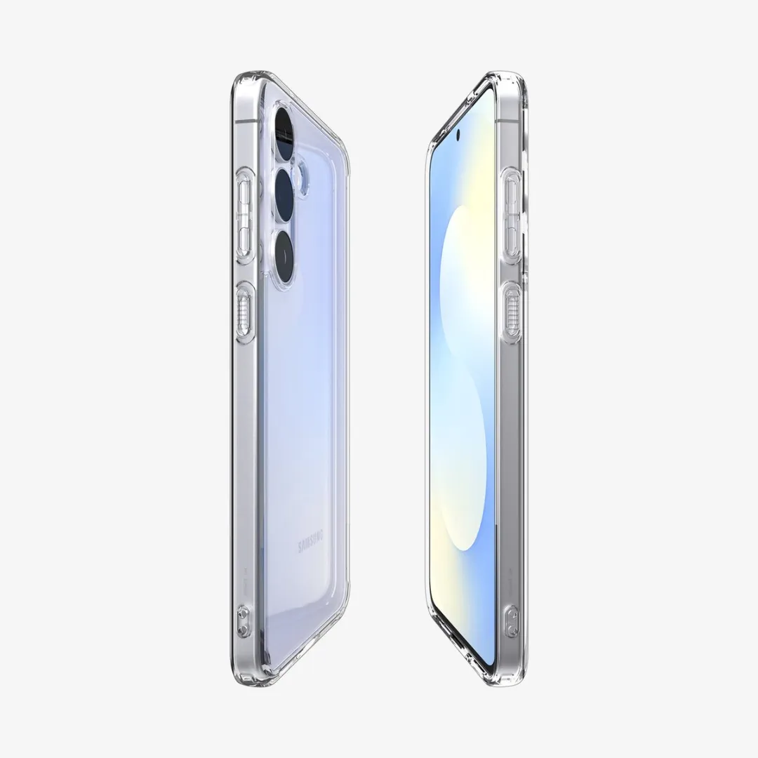 Spigen Ultra Hybrid Hoesje Samsung Galaxy S25 FE - Achterkantbescherming - Zwart