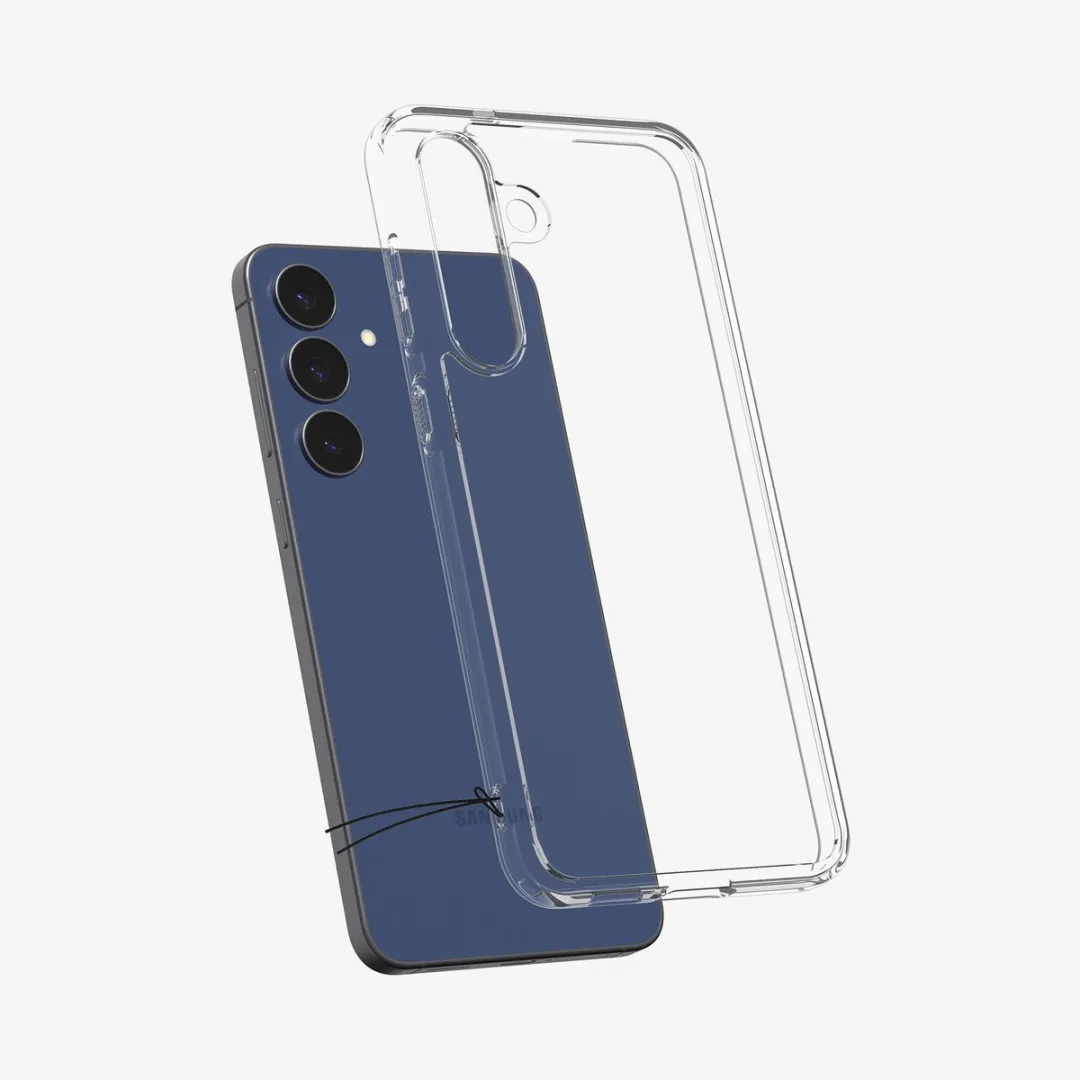 Spigen Ultra Hybrid Hoesje Samsung Galaxy S25 FE - Achterkantbescherming - Zwart