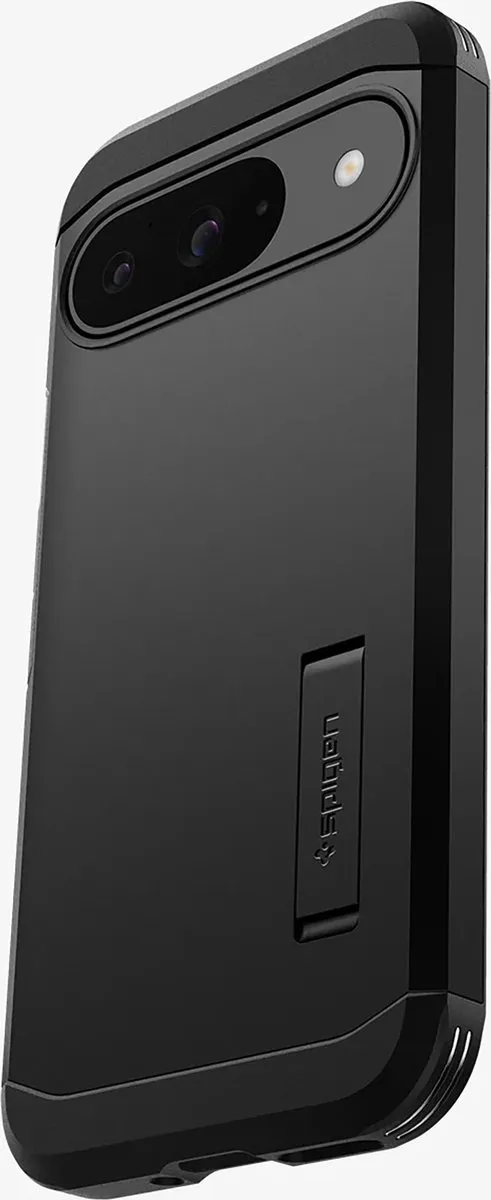 Spigen Tough Armor ACS07692 Hoesje - Google Pixel 9/9 Pro - Zwart