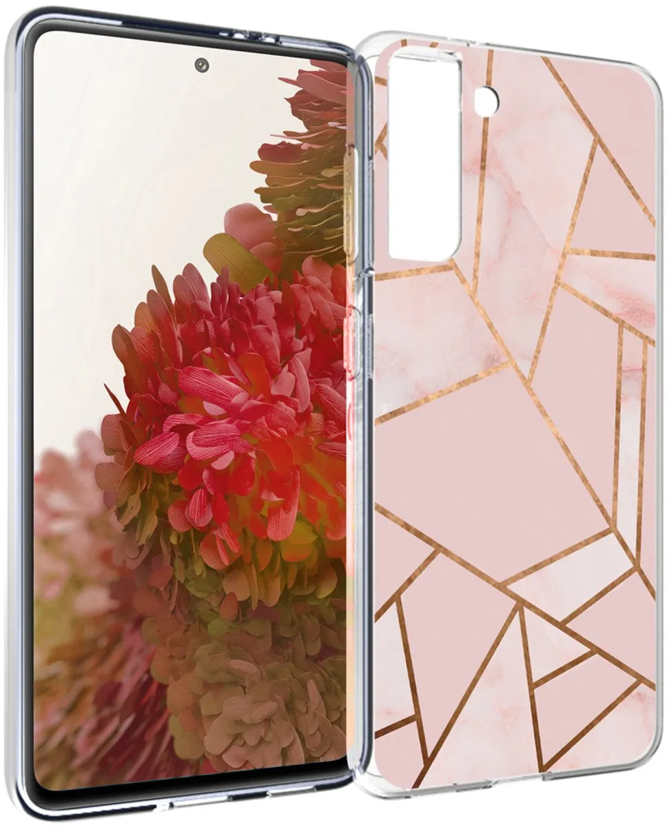 Imoshion Hoesje Samsung Galaxy S21 Pink Graphic
