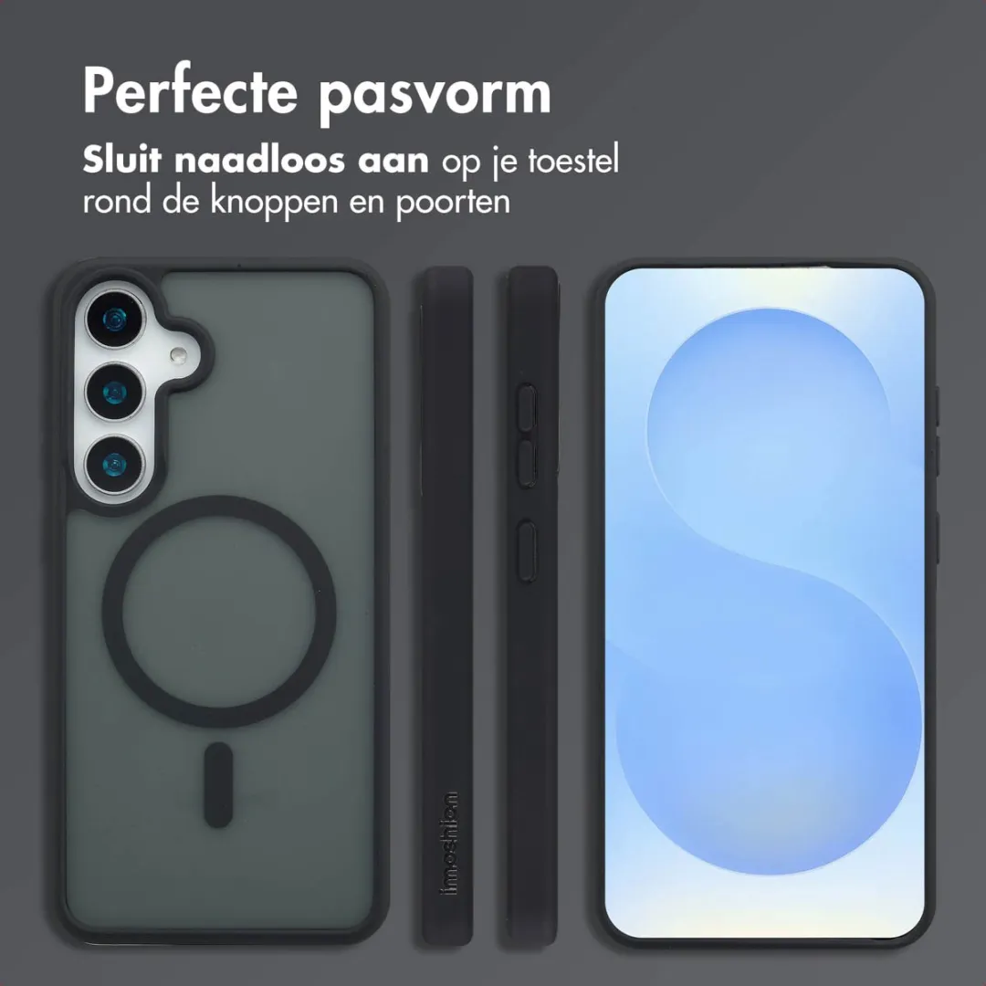 Imoshion Galaxy S25 Color Guard Backcover - Zwart - afbeelding 5 van 5