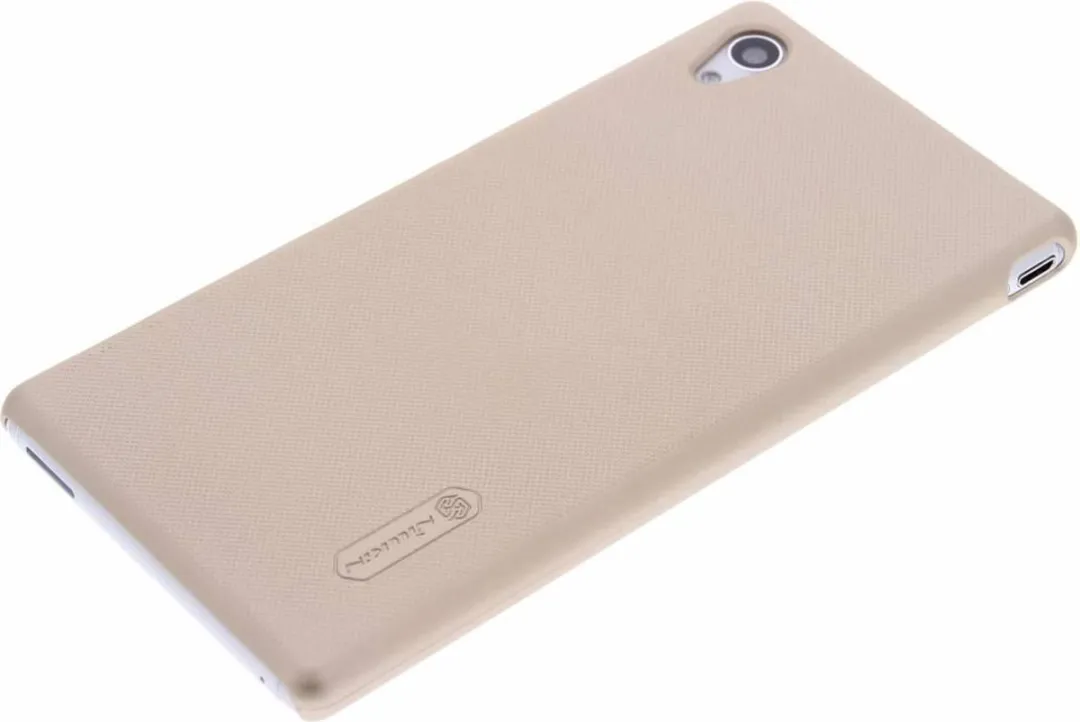 Nillkin Frosted Shield Hoesje Sony Xperia M4 Aqua - Goud - afbeelding 3 van 6