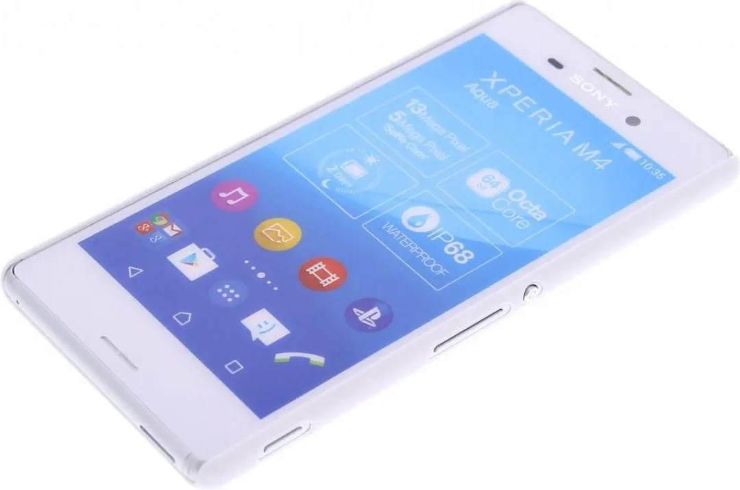 Nillkin Frosted Shield Hoesje Sony Xperia M4 Aqua - Goud - afbeelding 6 van 6