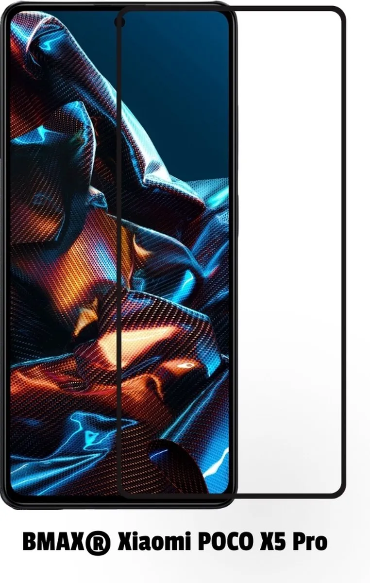 BMAX Screenprotector Xiaomi POCO X5 Pro - 2 Stuks - Zwart