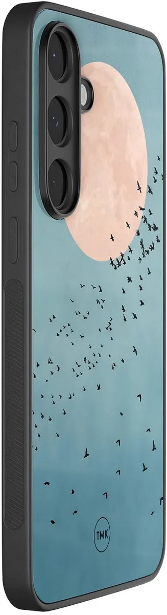 Casevibes S/S25FE/B/001 Hoesje Samsung Galaxy S25 FE - Blauw Vogel