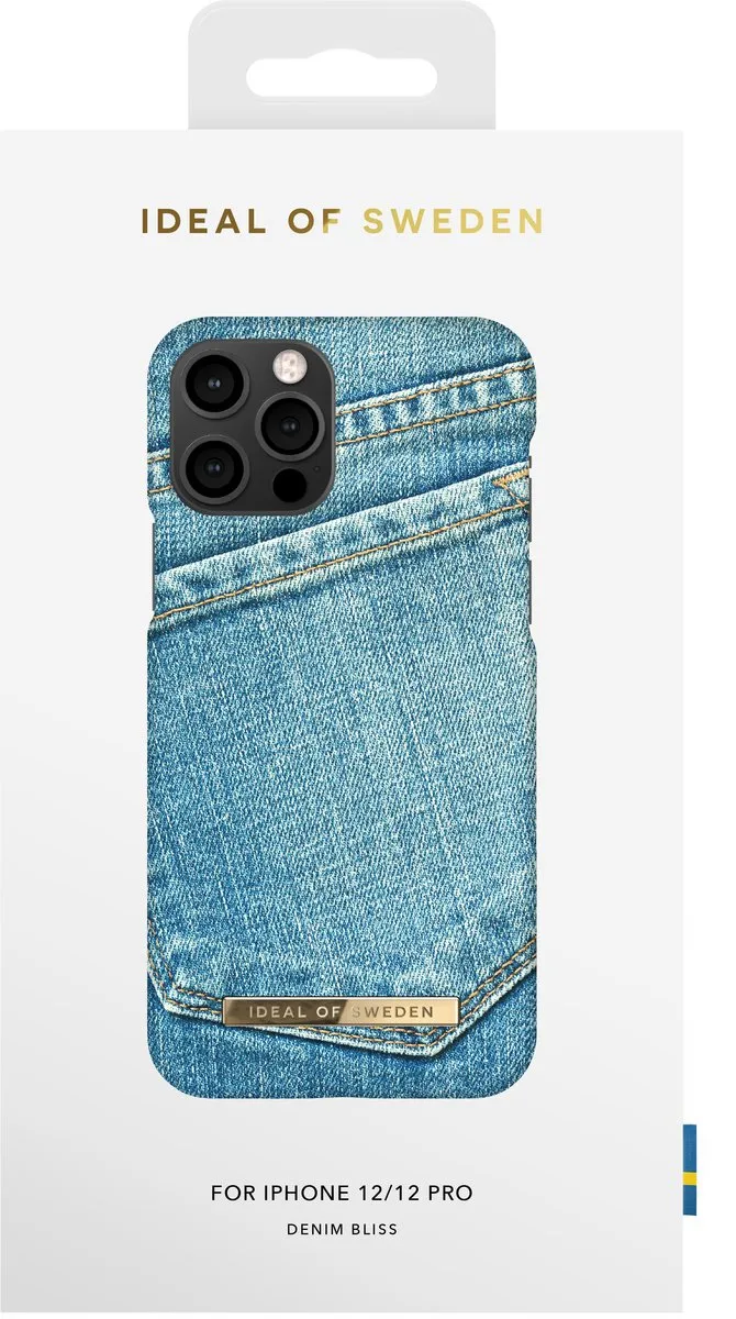 iDeal of Sweden iPhone 12/12 Pro Hoes Denim Bliss - IDFCSS22-I2061-413 - afbeelding 5 van 5