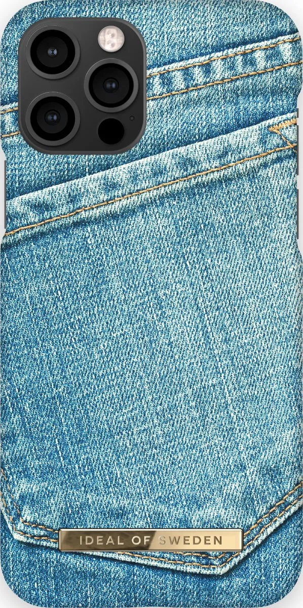 iDeal of Sweden iPhone 12/12 Pro Hoes Denim Bliss
