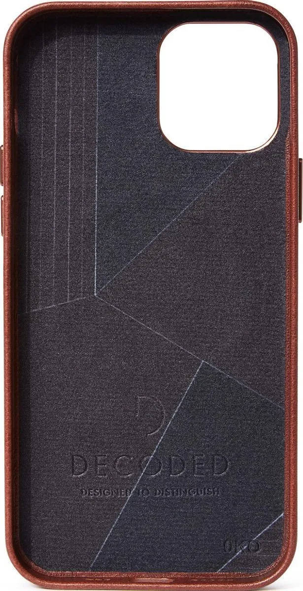 Decoded D20IPO67BC6CBN Back Cover iPhone 12 Pro Max - Bruin