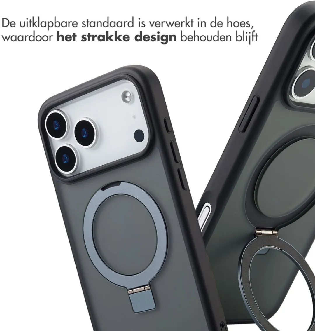 Accezz Hoesje iPhone 17 Pro Max - MagSafe - Zwart