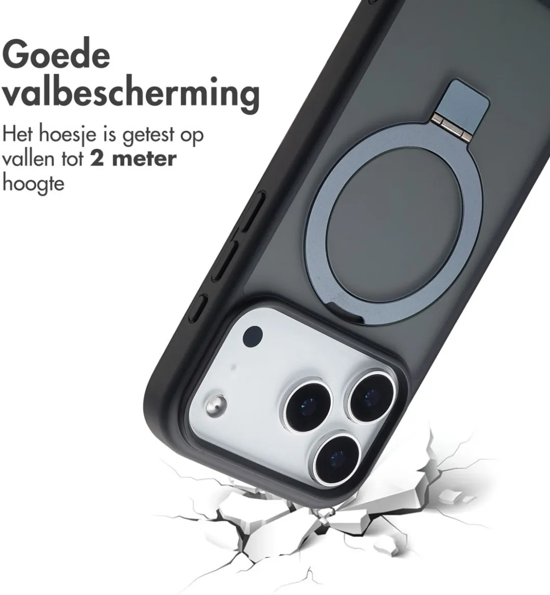Accezz Hoesje iPhone 17 Pro Max - MagSafe - Zwart