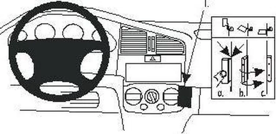 Brodit Proclip Angled Mount 852797