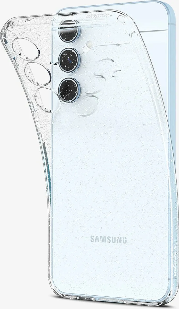 Spigen Liquid Crystal Hoesje Samsung Galaxy A55 - Transparant