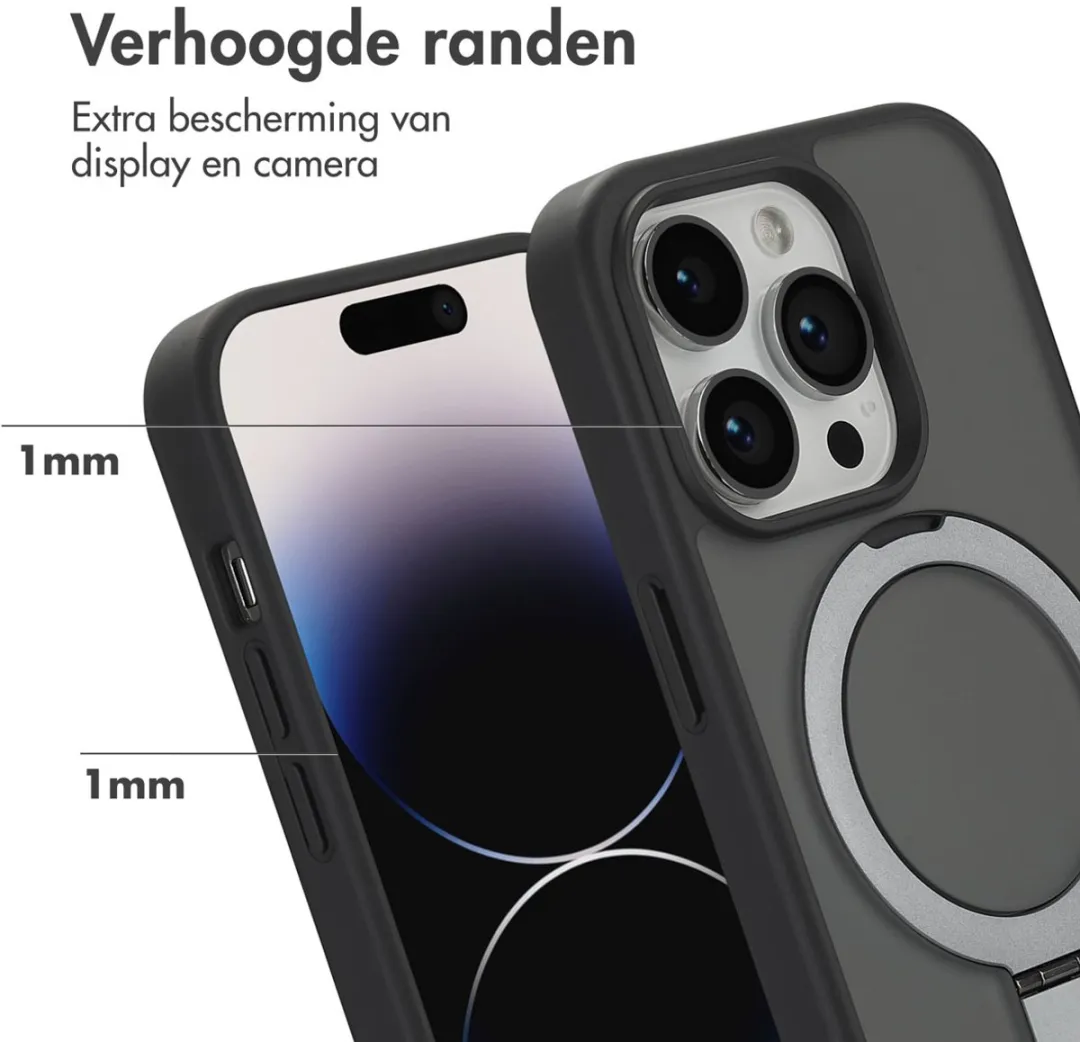 Accezz Hoesje iPhone 14 Pro MagSafe - Zwart