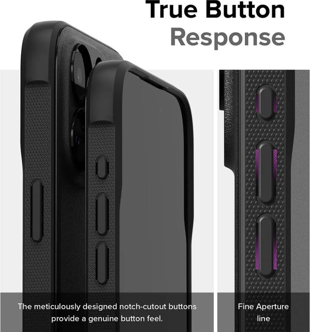 Ringke Onyx Hoesje iPhone 15 Pro - Zwart