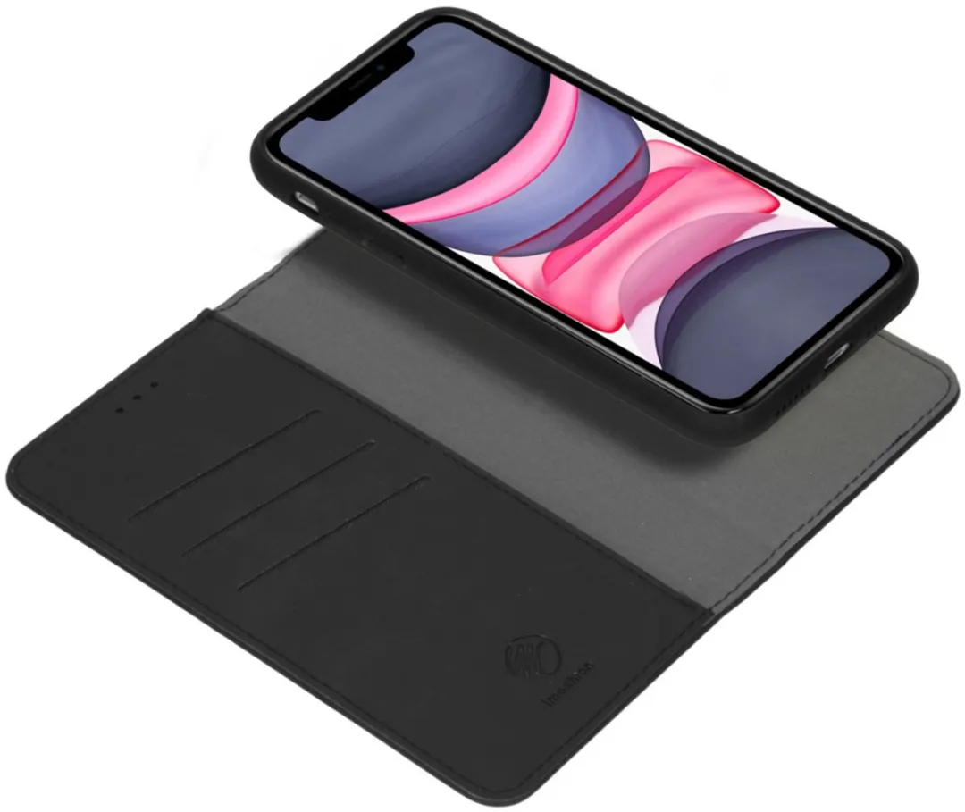 Imoshion iPhone 11 Hoesje 2-in-1 Bookcase - 3 Pasjes - Zwart