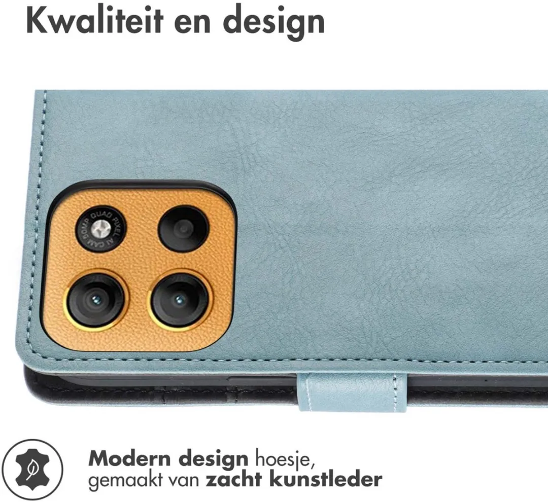 Imoshion Moto G15 Power Hoesje - Lichtblauw