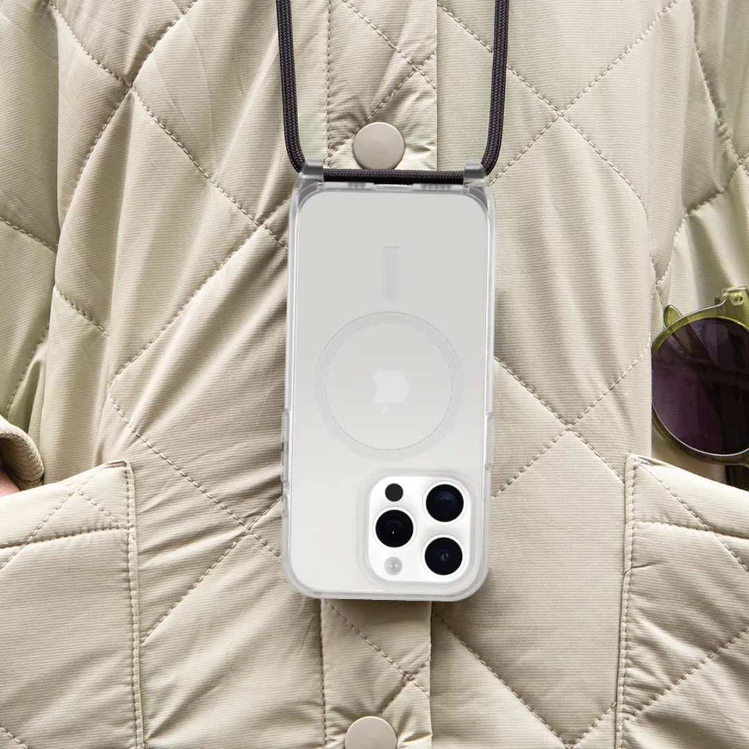 OtterBox React Necklace MagSafe iPhone 15 Pro - Transparant 77-93573