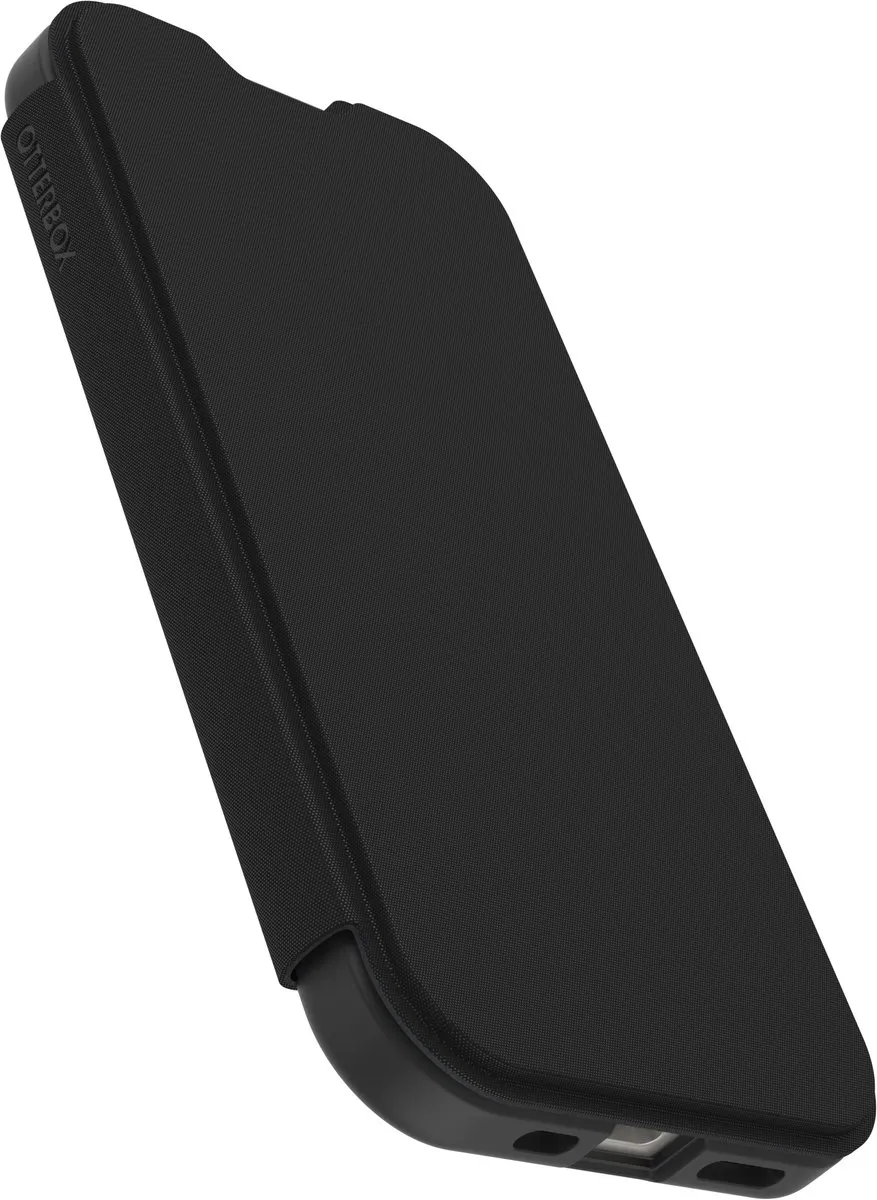 OtterBox React Folio 77-97828 iPhone 16 - MagSafe - 1 Pasje - Zwart/Transparant