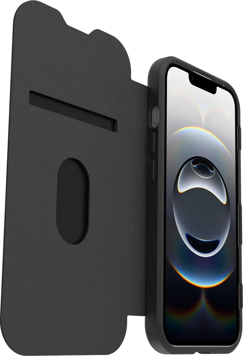 OtterBox React Folio 77-97828 iPhone 16 - MagSafe - 1 Pasje - Zwart/Transparant - afbeelding 6 van 6