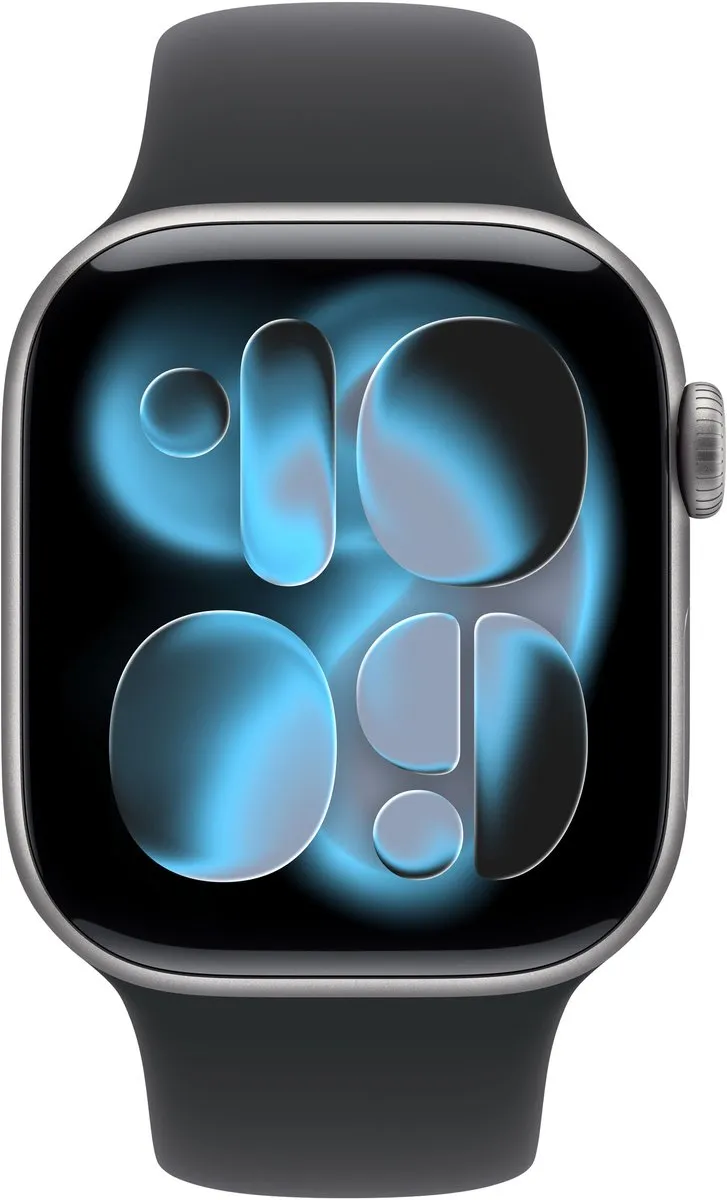 Apple Watch 11 MEQX4ZR/A - 42mm - Space Grey - Zwart