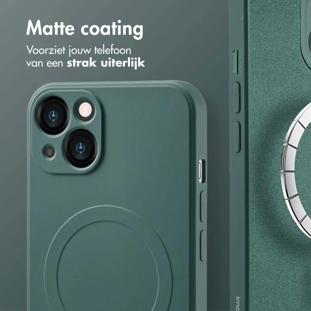 Imoshion Hoesje iPhone 13 - Donkergroen MagSafe