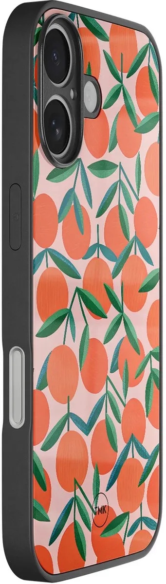 Casevibes iPhone 16 Hoesje Oranje - Sweet Oranges - TPU Glossy