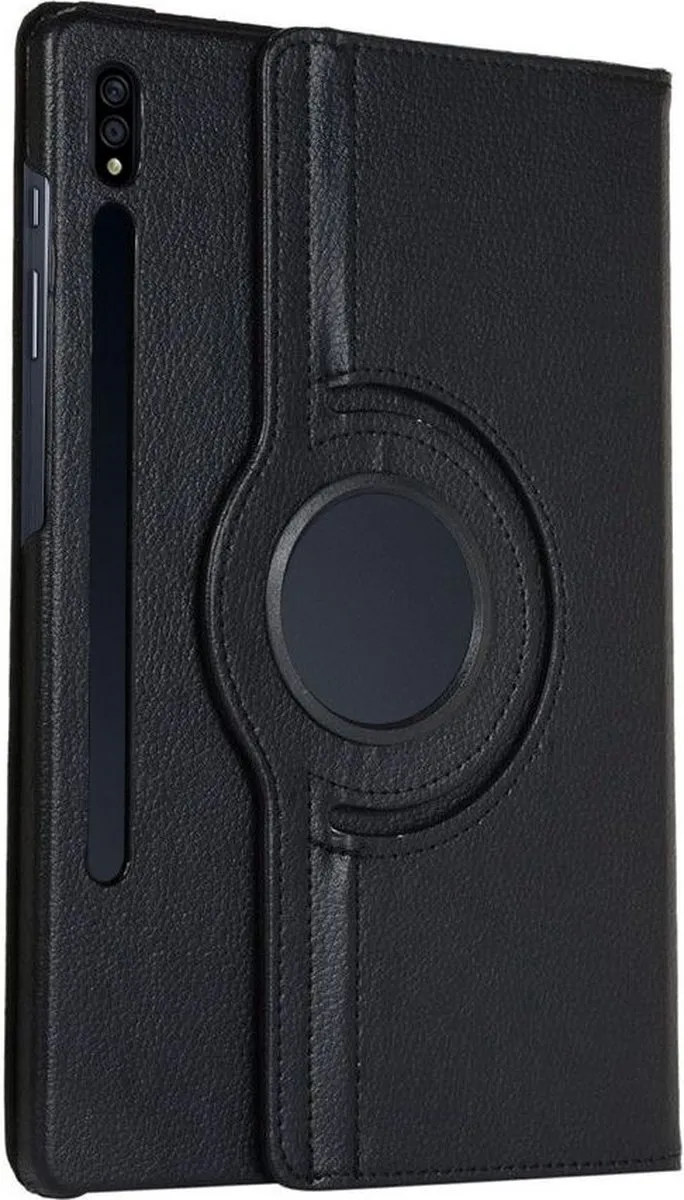 Just in Case Cazy 9012387 Tablethoes - Samsung Galaxy Tab S7 - 360° Draaibaar - Zwart - afbeelding 6 van 6